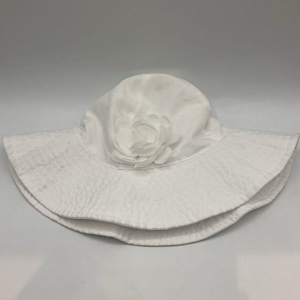 Size 12-24m: Carter's White Floral Embellished Sun Hat