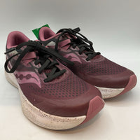 Size 2Y: Saucony Purple Lace-Up Running Sneakers