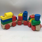 Melissa & Doug Wooden Stacking Train