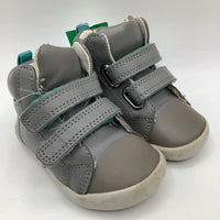 Size 5: Ten Little Grey Velcro Strap Sneakers REDUCED