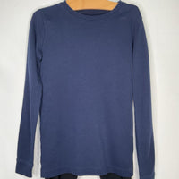 Size 10: Primary Navy/Black 2pc PJs NEW