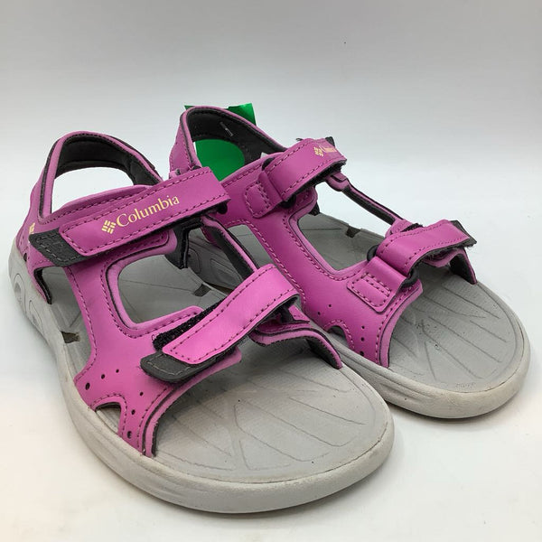 Size 13: Columbia Purple/Grey Velcro Strap Sandals