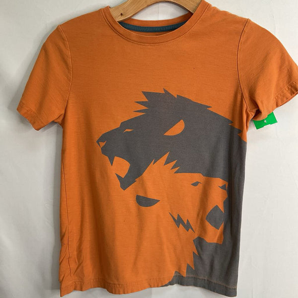 Size 10: Tea Orange/Grey Lions T-Shirt