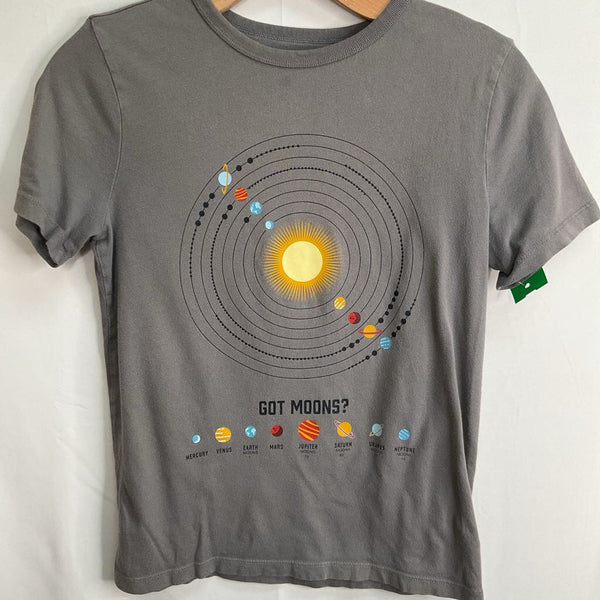 Size 10: Gap Grey/Colorful 'Got Moons?' T-Shirt