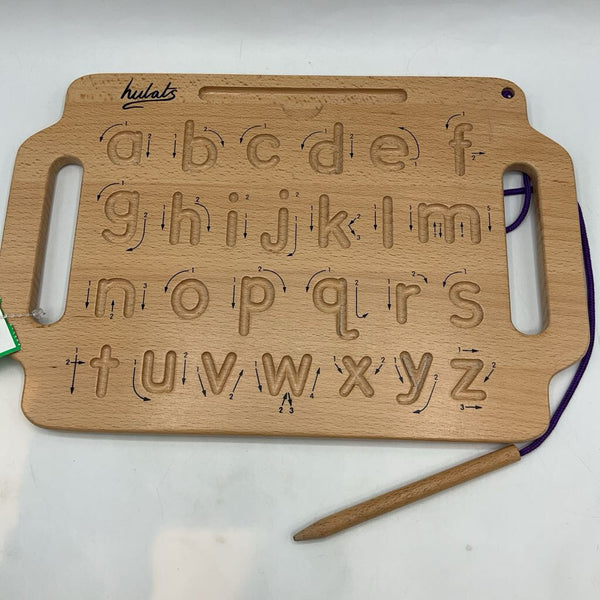Hulat's Wooden Alphabet Tracing Board