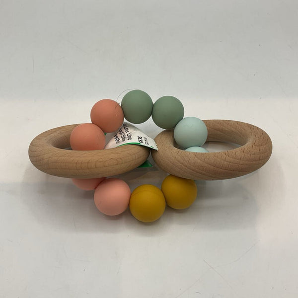 LouLou Lollipop Wood/Silicone Teether
