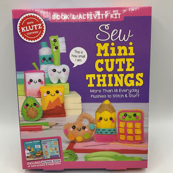 Klutz Sew Mini Cute Things Set