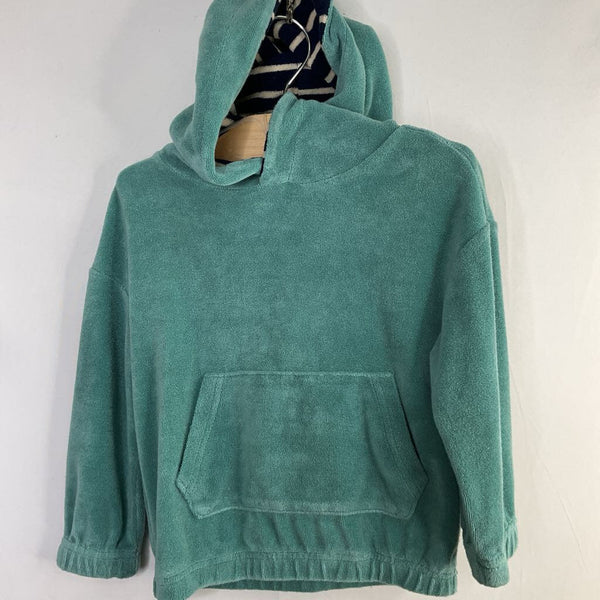 Size 2-3: Boden Blue Terry Cloth Pullover Hoodie