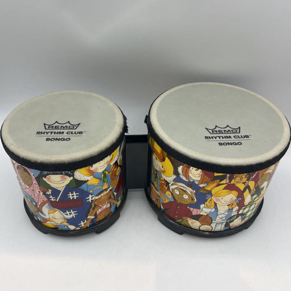 Remo Kid's Percussion Rain Forest Bongo Drums