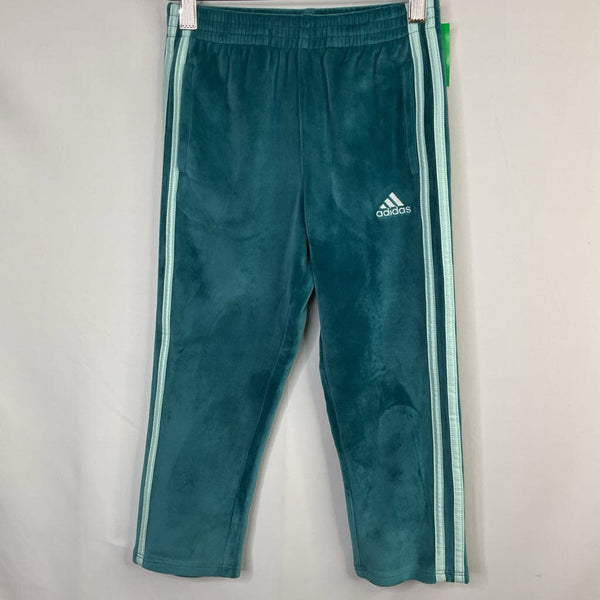 Size 4: Adidas Blue Velour Track Pants