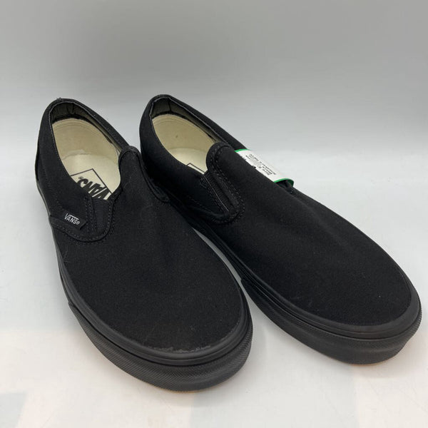 Size 5Y: Vans Black Slip-On Sneakers NEW