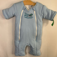 Size 6-9m (M): Baby Merlin Blue Magic Sleepsuit
