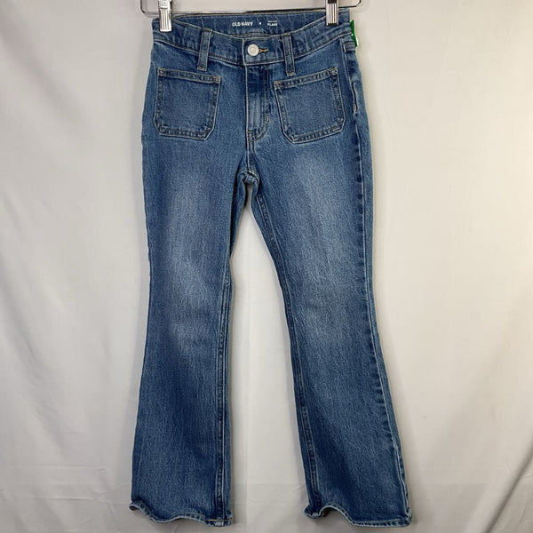 Size 8: Old Navy Adjustable Waist Flare Jeans