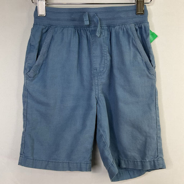 Size 6: Tea Collection Blue Linen Shorts
