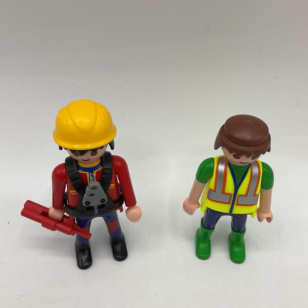2pc Playmobil Figurines