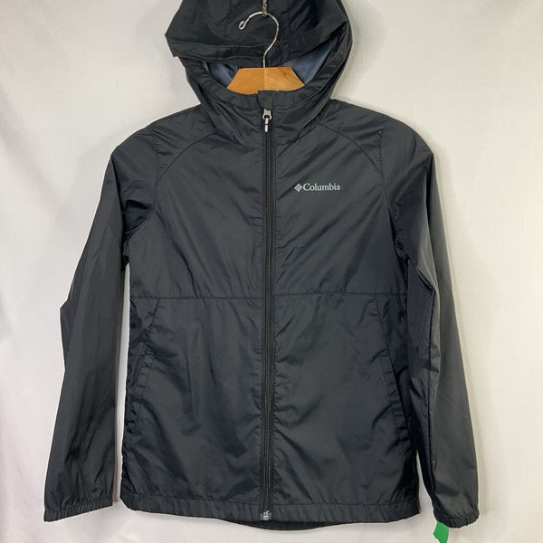 Size 10-12: Columbia Black Rain Coat