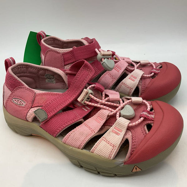 Size 3Y: Keen Pink Velcro/Toggle Sandals