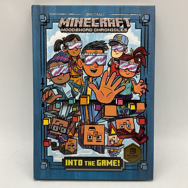 Minecraft: Woodsword Chronicles: Into the Game! (hardcover)
