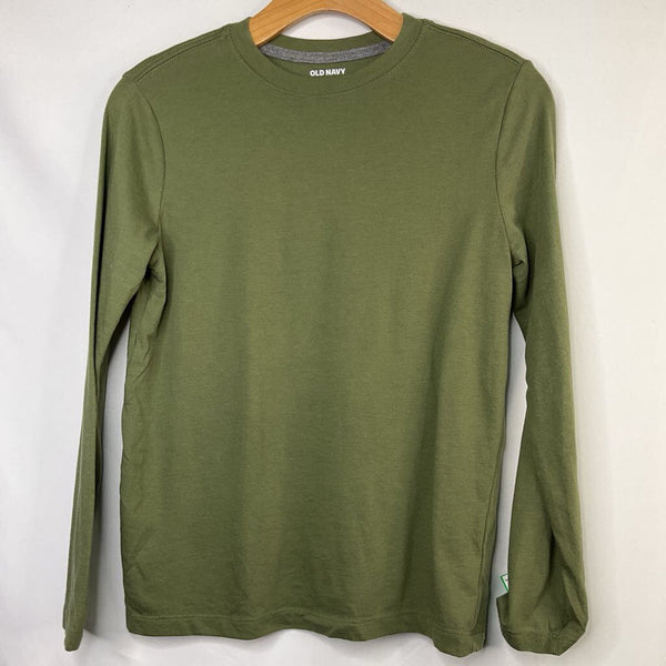 Size 10-12: Old Navy Green Long Sleeve Shirt
