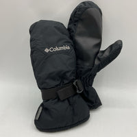 Size S (Youth): Columbia Black Fleece Lined Mittens
