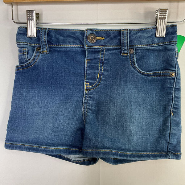 Size 7-8: Cat & Jack Blue Adjustable Jean Shorts