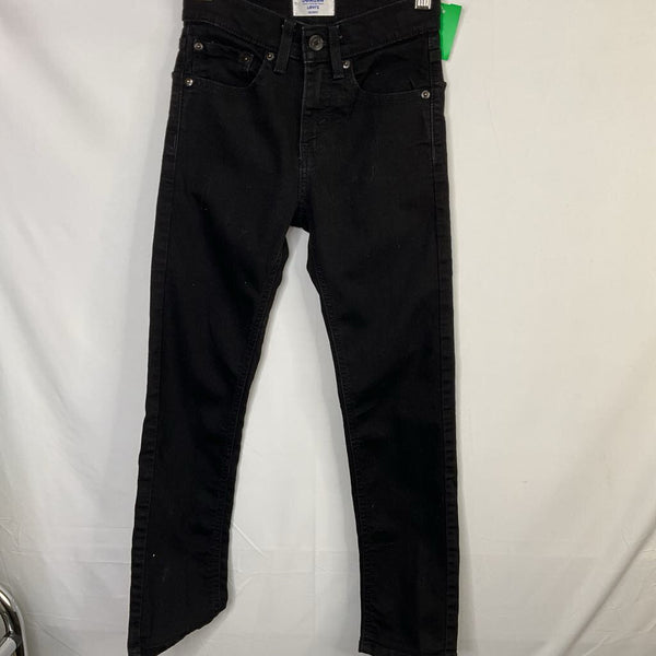Size 8: Levi's Black Adjustable Waist Jeans