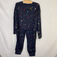 Size 6: Gap Navy/Colorful Stars 2pc PJs NEW w/ Tags