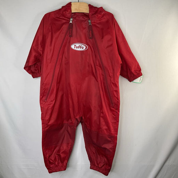 Size 18m: Tuffo Red Muddy Buddy Rain Suit