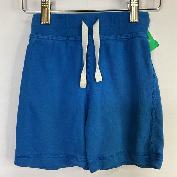 Size 3 (90): Hanna Andersson Blue Drawstring Cozy Shorts
