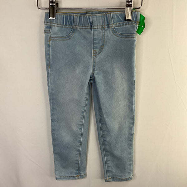 Size 2: Levi's Light Wash Blue Jeggings