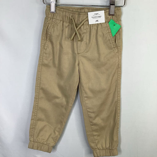 Size 2: H&M Khaki Joggers NEW w/ Tags