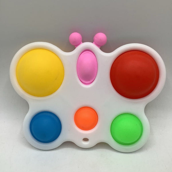 Rainbow Butterfly Fidget Popper