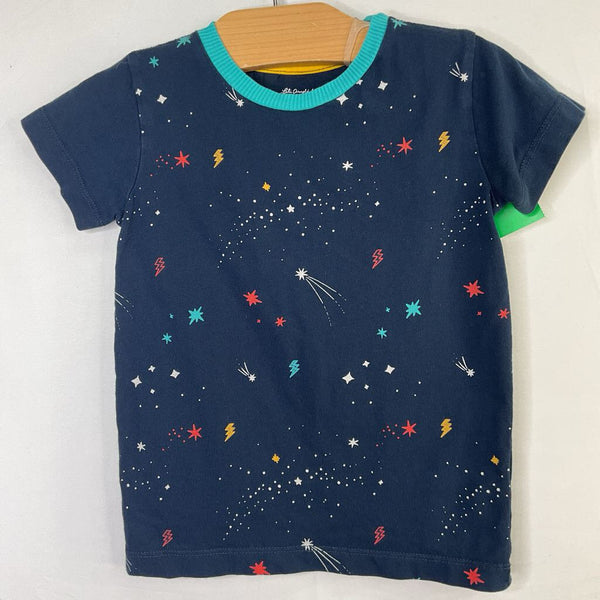 Size 3: Mightly Navy/Colorful Stars T-Shirt