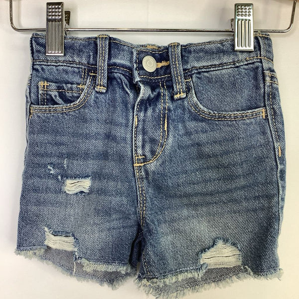 Size 2: Old Navy Blue Cropped Denim Jeans