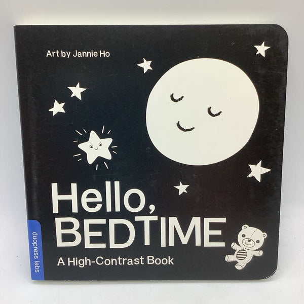 Hello, Bedtime- A High-Contrast Book (board book)