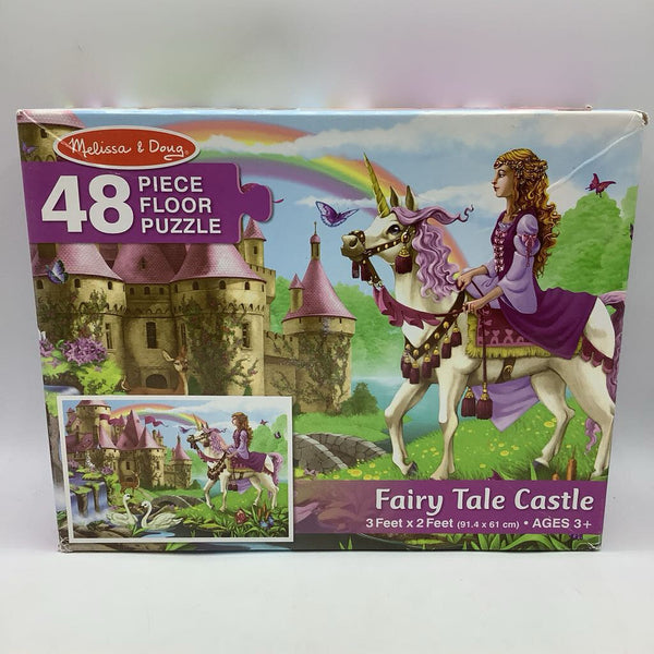 Melissa & Doug 48pc Fairytale Castle Floor Puzzle