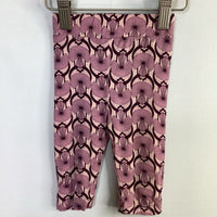 Size 0-3m: Kate Quinn Purple Floral Print Bamboo Cozy Pants