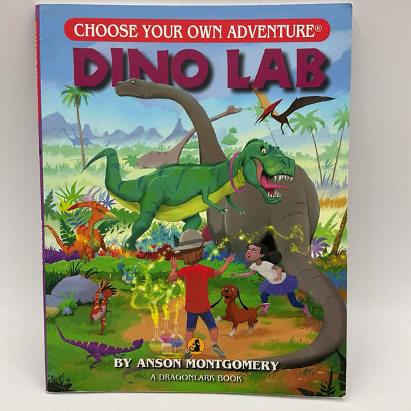 Choose Your Own Adventure: Dino Lab (paperback)