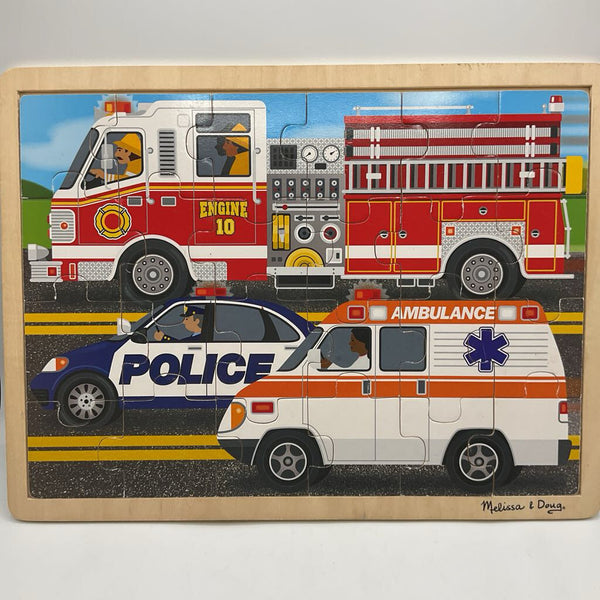 Melissa & Doug 24pc To the Rescue Jigsaw Puzzle