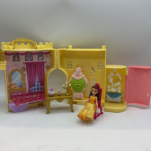 Disney Belle Mini Princess Castle + Accessories