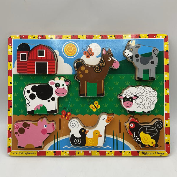 Melissa & Doug Farm Animals Chunky Puzzle