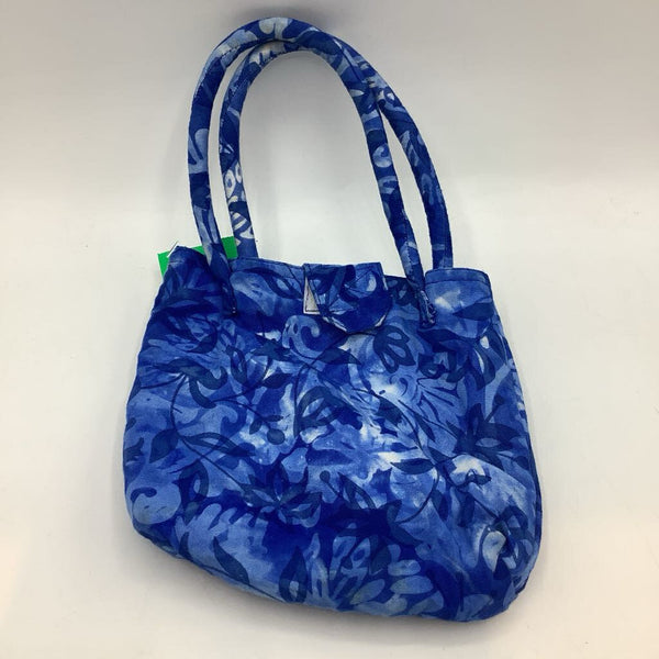 Blue Plush Doll Purse