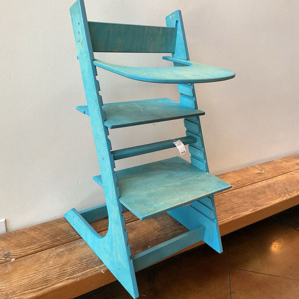 Adjustable Wooden Baby High Chair