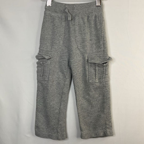 Size 3 (90): Hanna Andersson Grey Cargo Sweatpants