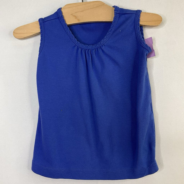 Size 3 (90): Hanna Andersson Blue Tank