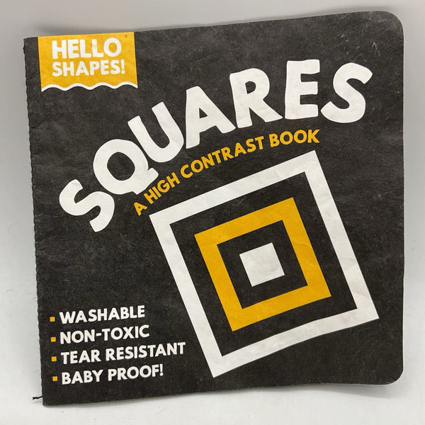 Indestructibles: Squares! A High Contrast Soft Book