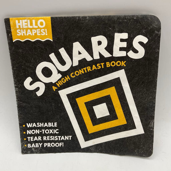 Indestructibles: Squares! A High Contrast Soft Book