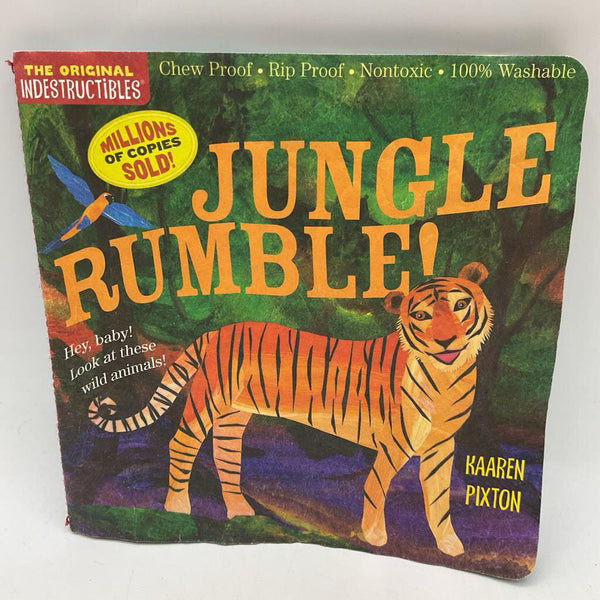 Indestructibles: Jungle Rumble Soft Book