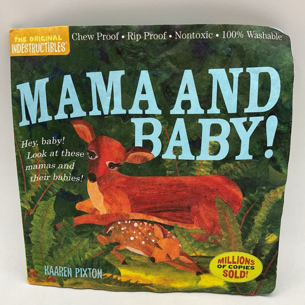 Indestructibles: Mama and Baby! Soft Book