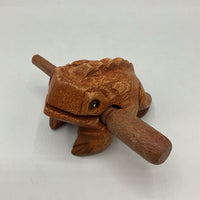 Wooden Percussion Frog